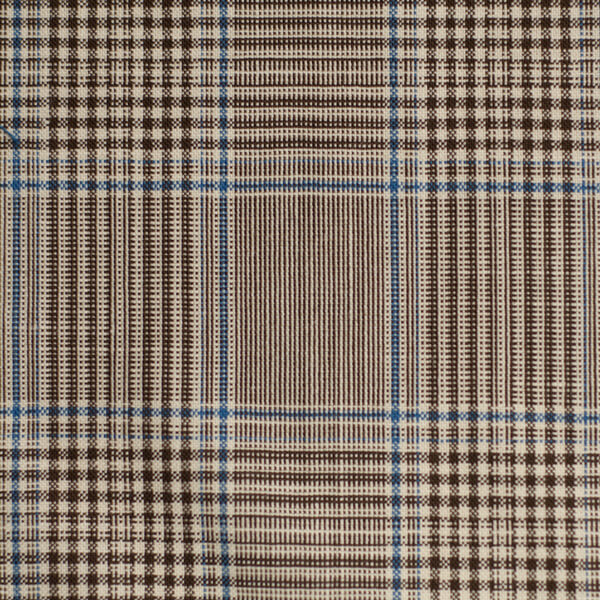 Brown and Blue POW Check