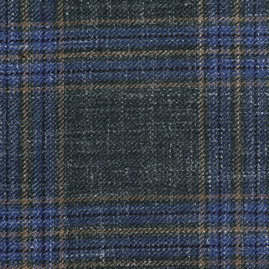 Navy and Blue Check