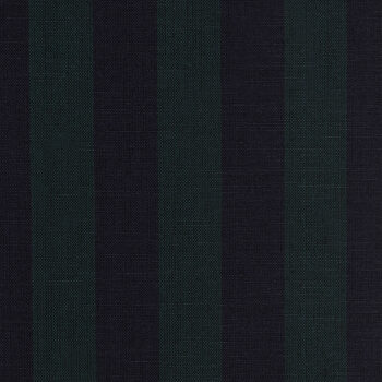Forest Green and Navy Sporting Stripe