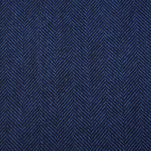 Royal Blue and Navy Herrigbone