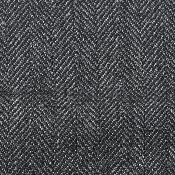 Grey Cashmere Herringbone