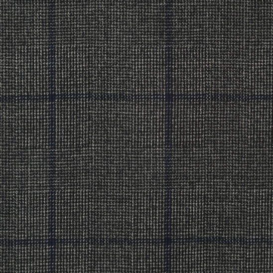 Mid Grey and Blue Overcheck