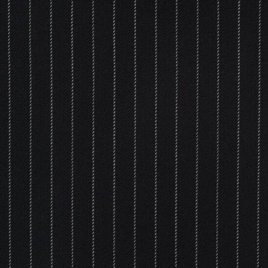 Black with Narrow Pinstripes