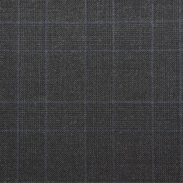 Grey Glen Check with Light Blue Overcheck