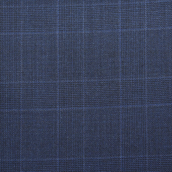 Blue and Light Blue Overcheck