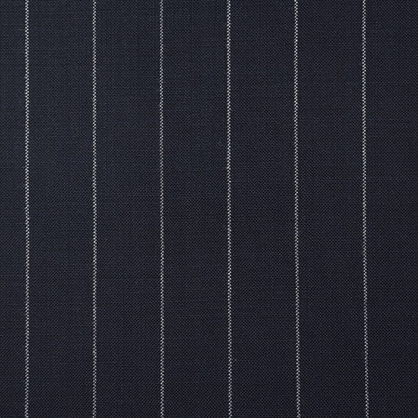 Navy and White Pinstripe