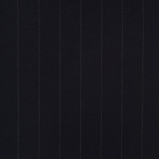 Navy Pinstripe