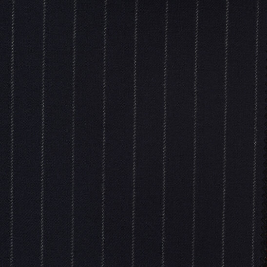 Navy Pinstripe