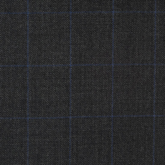Grey Texture and Blue Overchecks