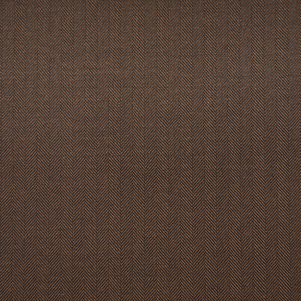 Chocolate Brown Herringbone