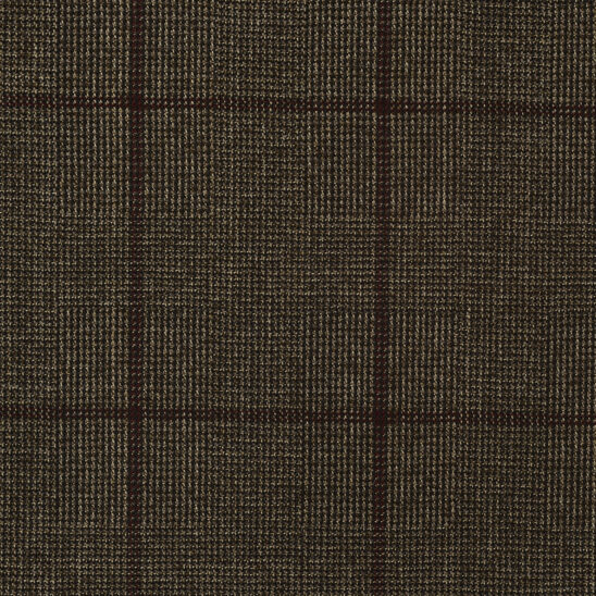 Medium Brown and Dark Brown Overcheck