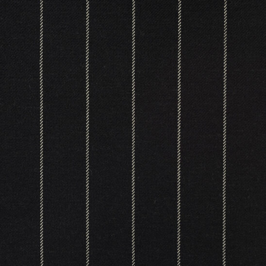Black with Bold Pinstripes