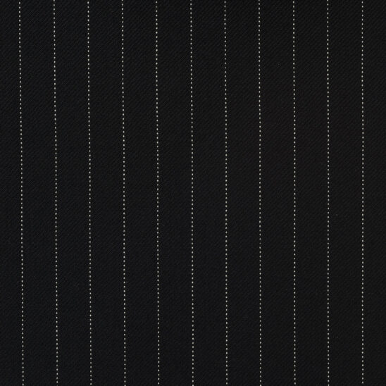 Black with Narrow Pinstripes