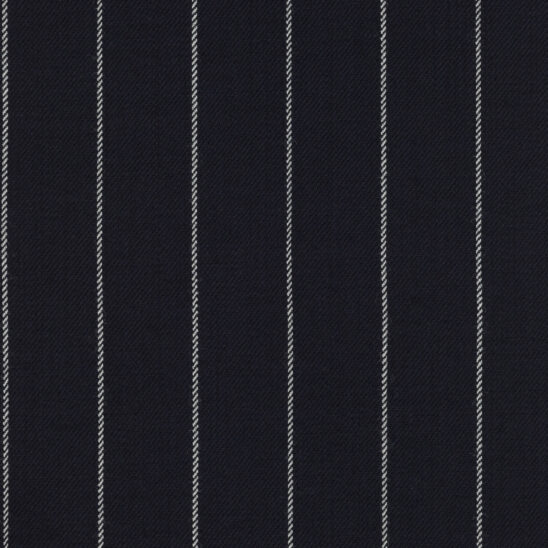 Navy Pinstripe