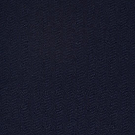 Bright Navy Herringbone