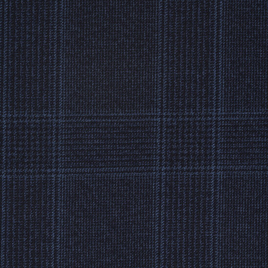 Navy and Blue Glen Check