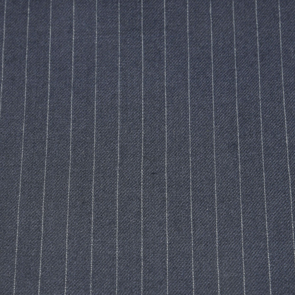 Medium Blue Pinstripe