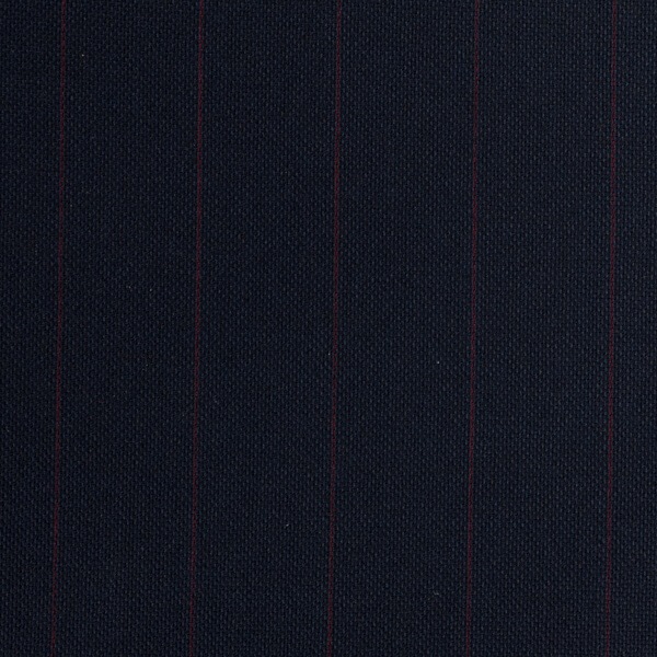Navy and Red Birdeyes Stripe