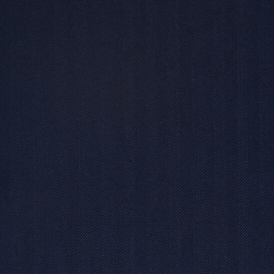 Medium Blue Herringbone