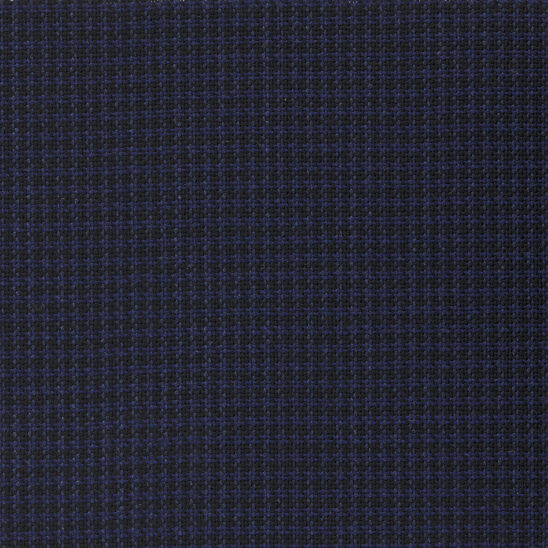 Blue and Navy Textured High Twist