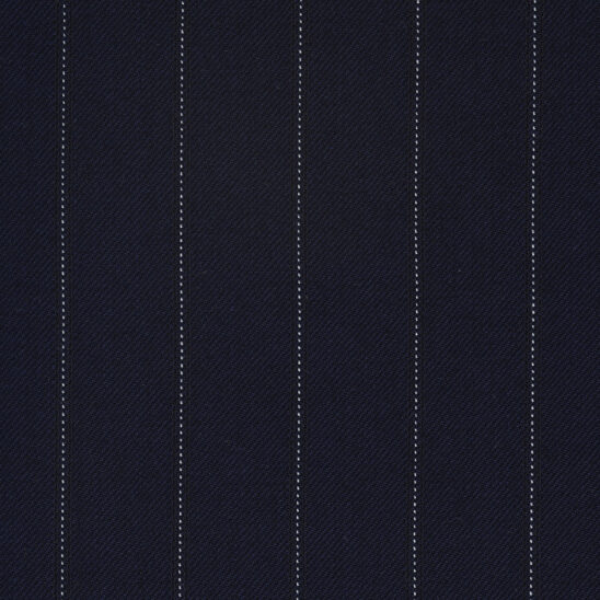 Navy Wide Pinstripe