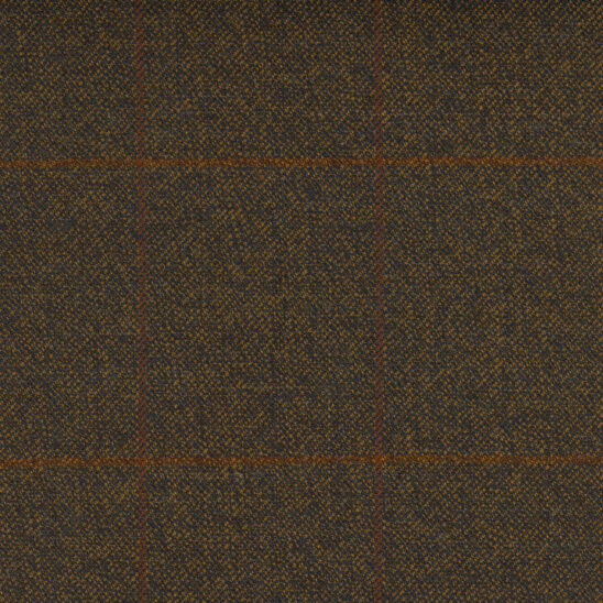 Brown and Rust Windowpane