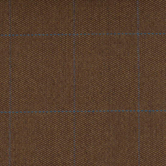 Brown and Blue Windowpane