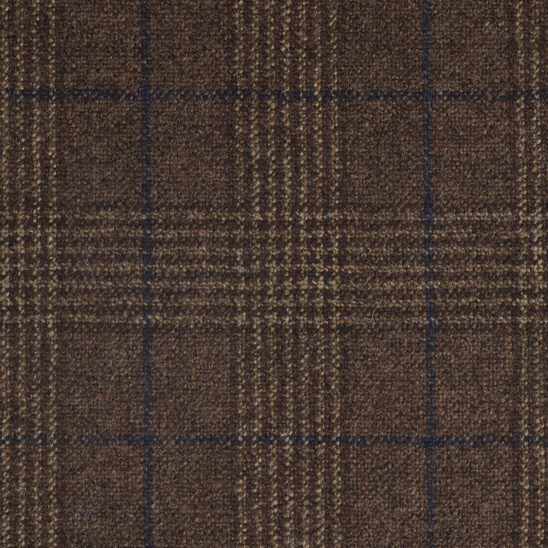 Chocolate Brown Check