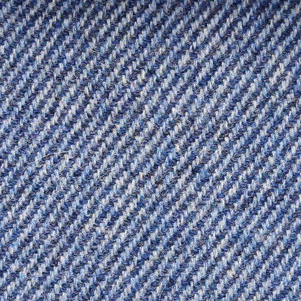 Blue and White Basketweave