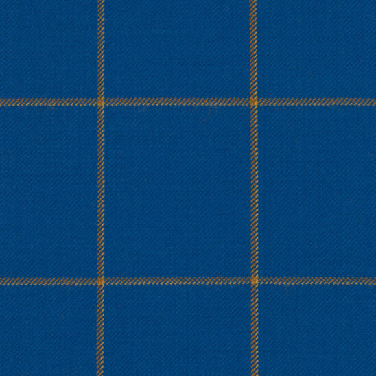 Cornfield Blue and Tan Windowpane