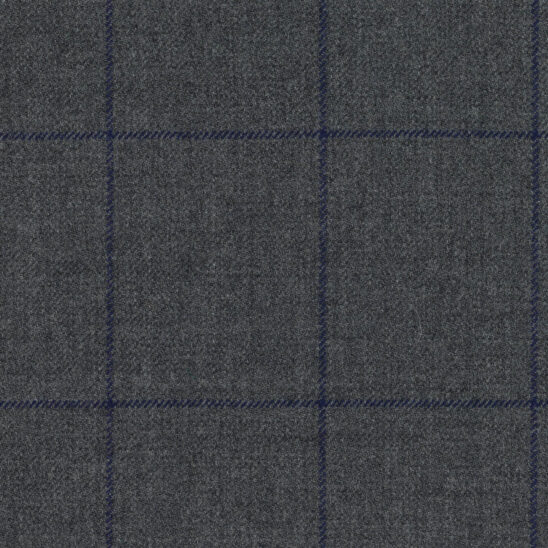 Grey and Blue Windowpane