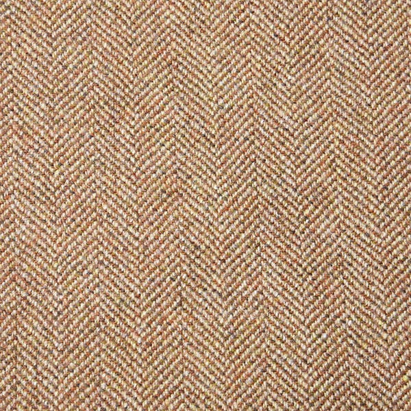 Wheat Brown Herringbone Tweed