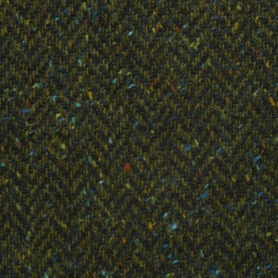 Forest Green Herringbone
