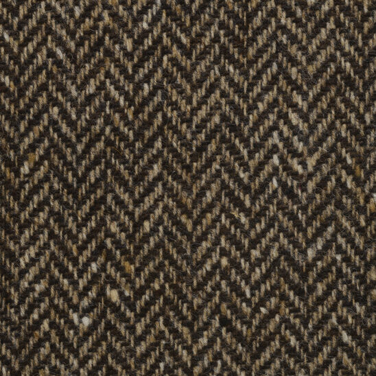 Rich Brown Herringbone
