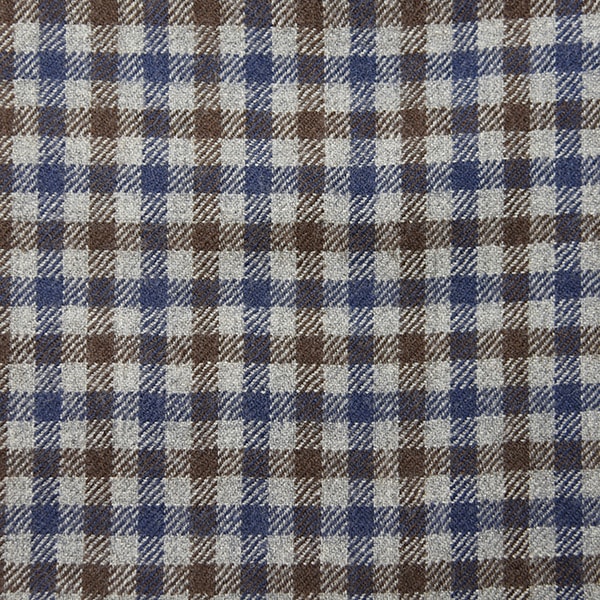 Brown and Blue GunClub Check