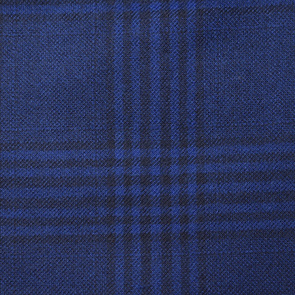 Royal Blue Glen Check