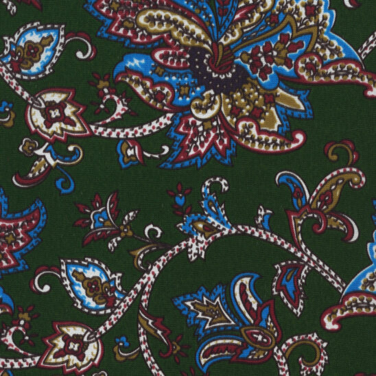 Green Large Paisley