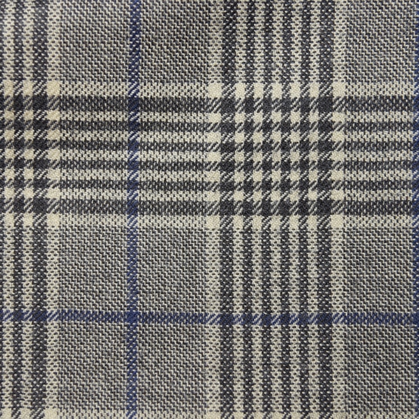 Grey and Blue Glen Check