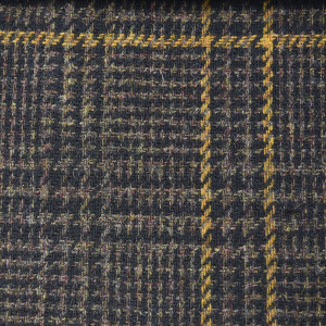 Brown and Gold Glen Check