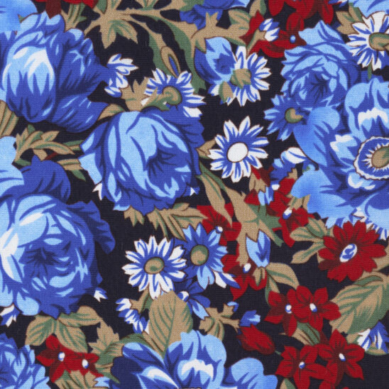 Blue/Red Flowers