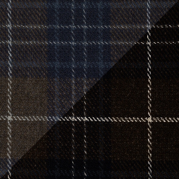 Brown and Blue CHeck