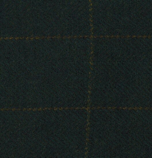 Festive Green and Gold Windowpane
