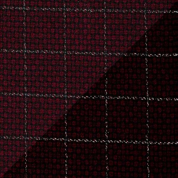 Meridian Red Windowpane