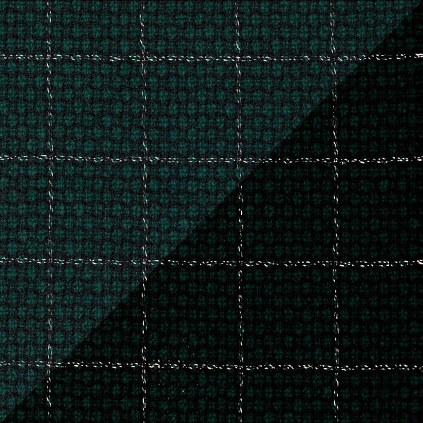 Forest Green Windowpane