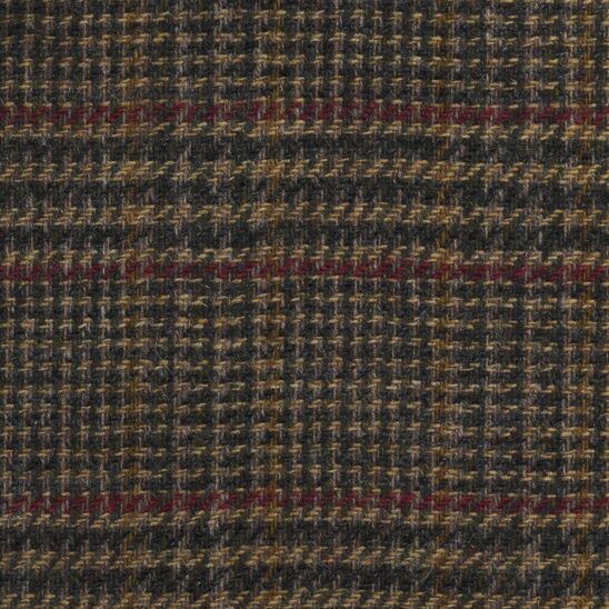 Gold, Red and Brown Glen Check