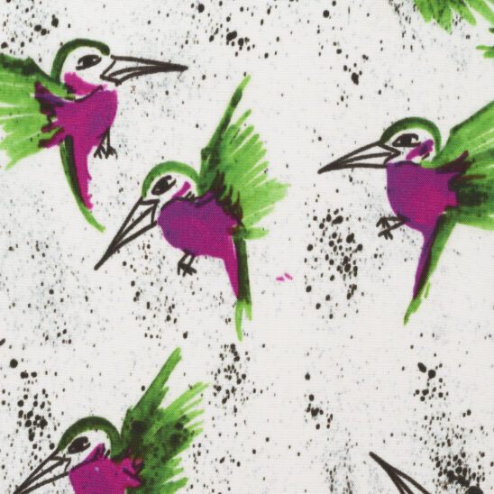 Green Bird Viscose