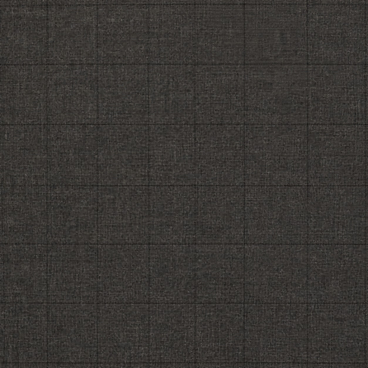 Charcoal Plain Weave Subtle Windowpane - Fox Air - 300g