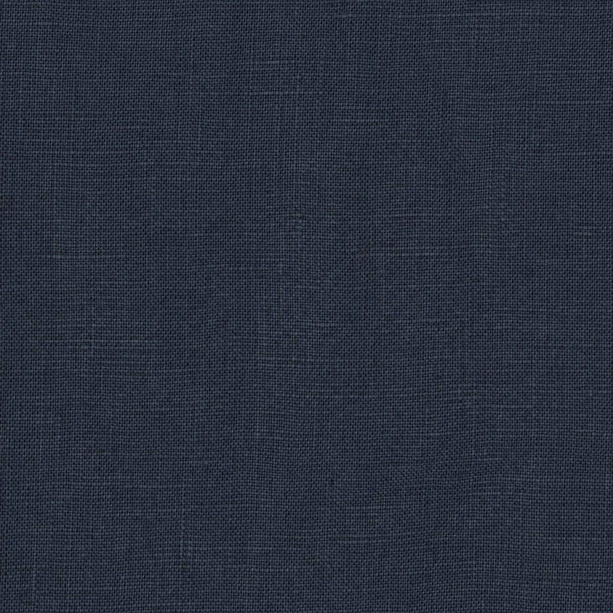 Plain Navy Irish Linen - 100% Linen - 370g
