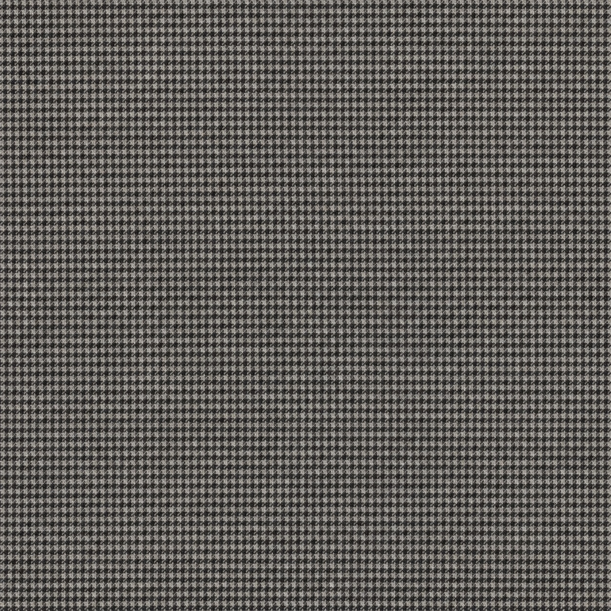 Charcoal Houndstooth - 100% Woollen Flannel - 430g