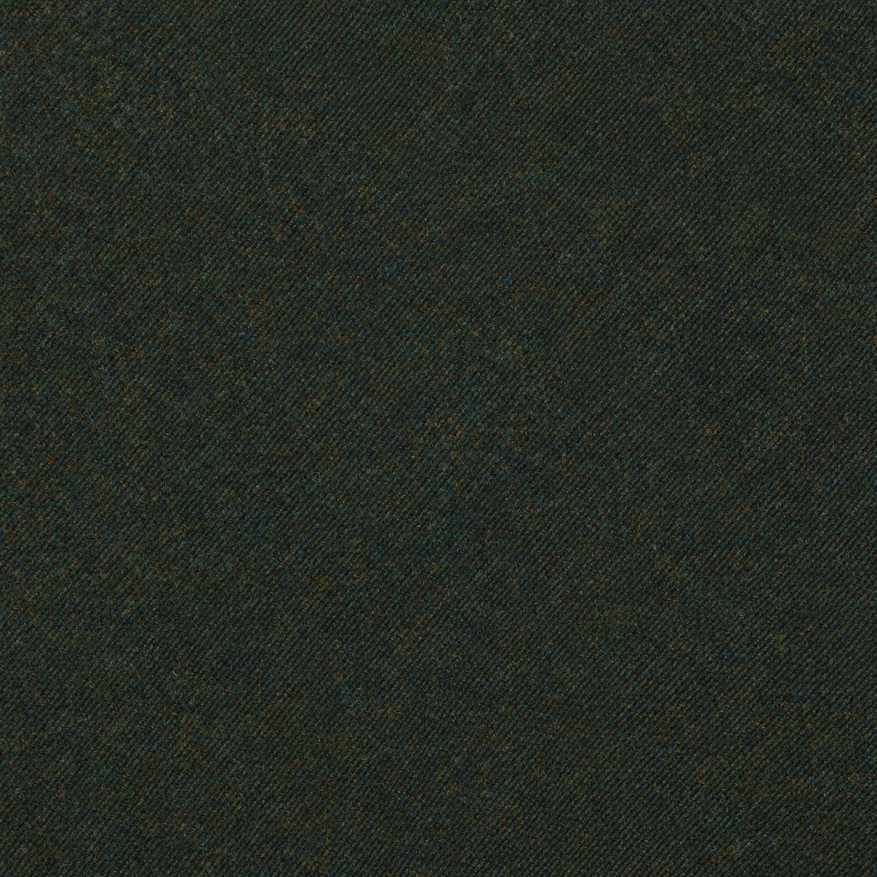 Dark Moss Twill - 100% Wool - 590g
